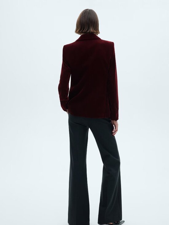 Mango velvet blazer - Picture 3 of 4